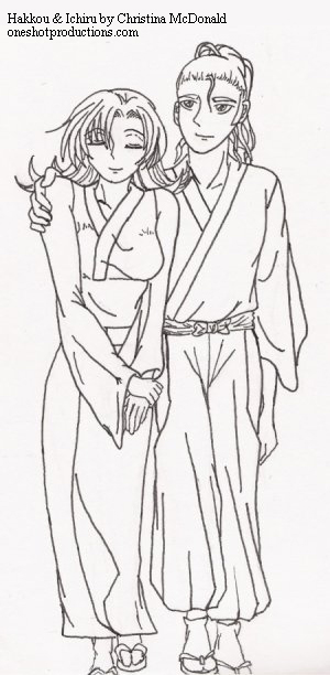 Hakkou and Ichiru by Christina McDonald