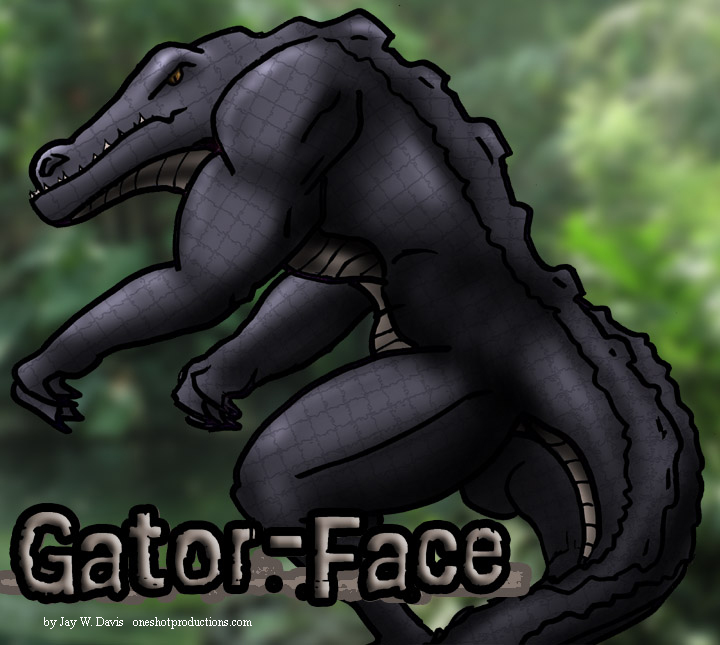 Gator-Face by Jay W. Davis